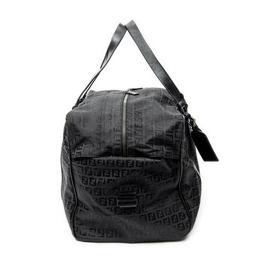 Travel Bag Collapsible Weekender Black Zucchino Canvas