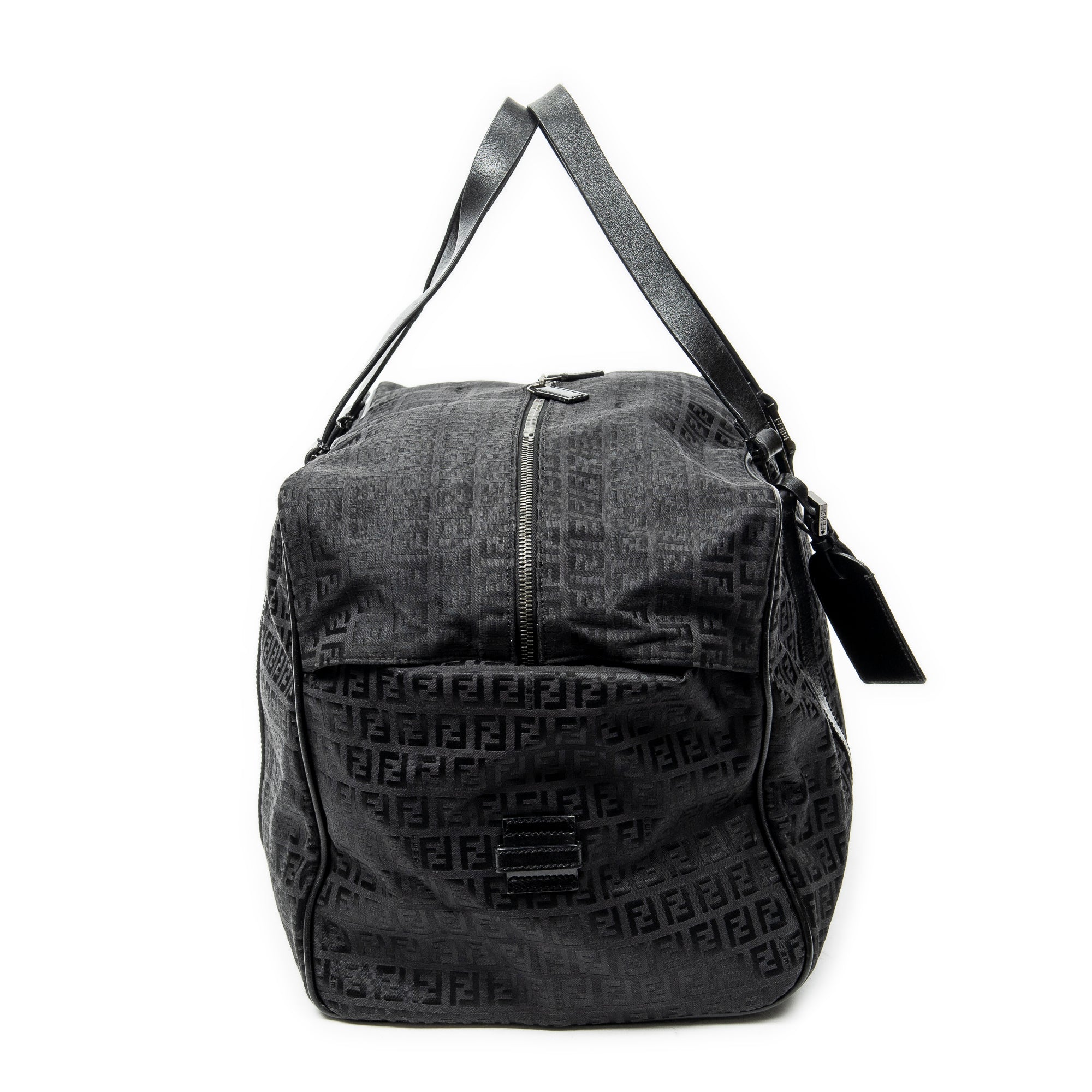 Travel Bag Collapsible Weekender Black Zucchino Canvas