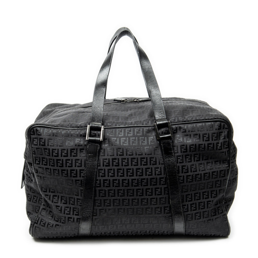 Travel Bag Collapsible Weekender Black Zucchino Canvas