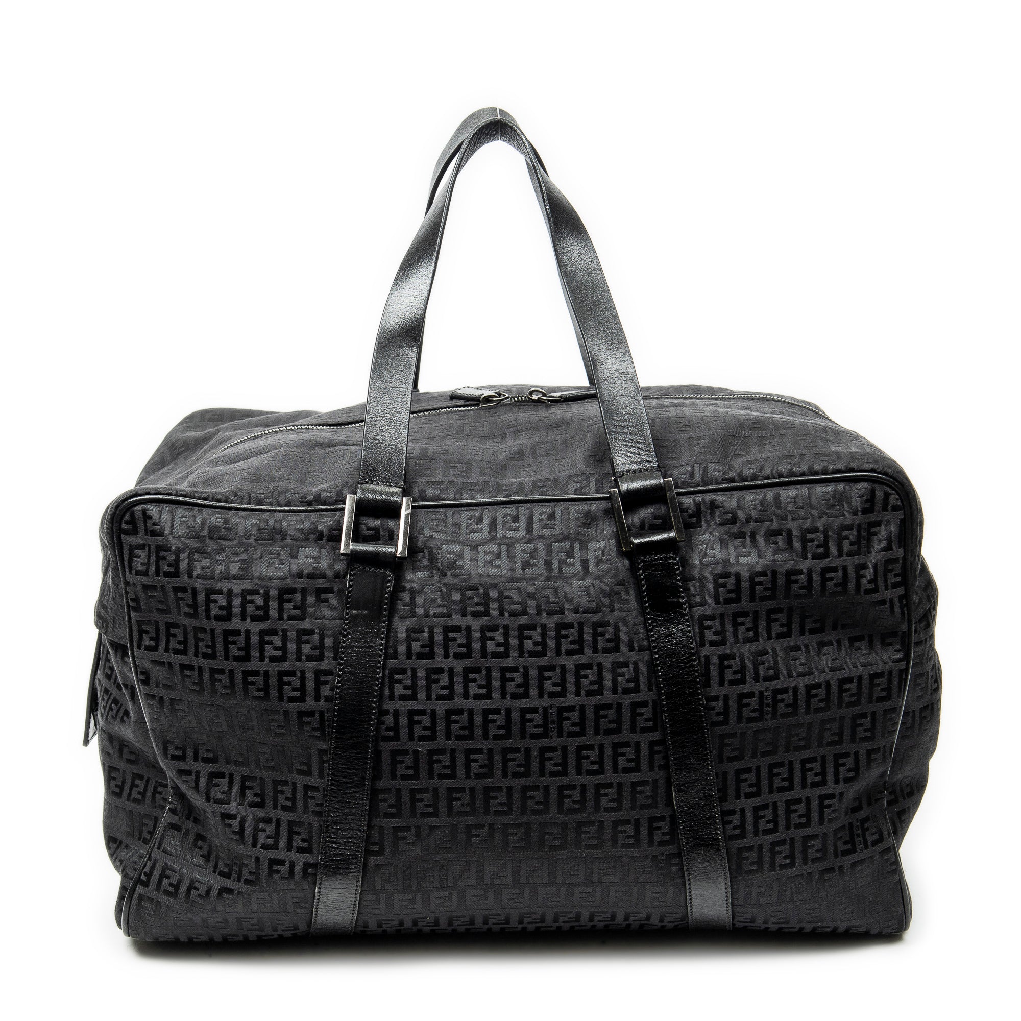 Travel Bag Collapsible Weekender Black Zucchino Canvas