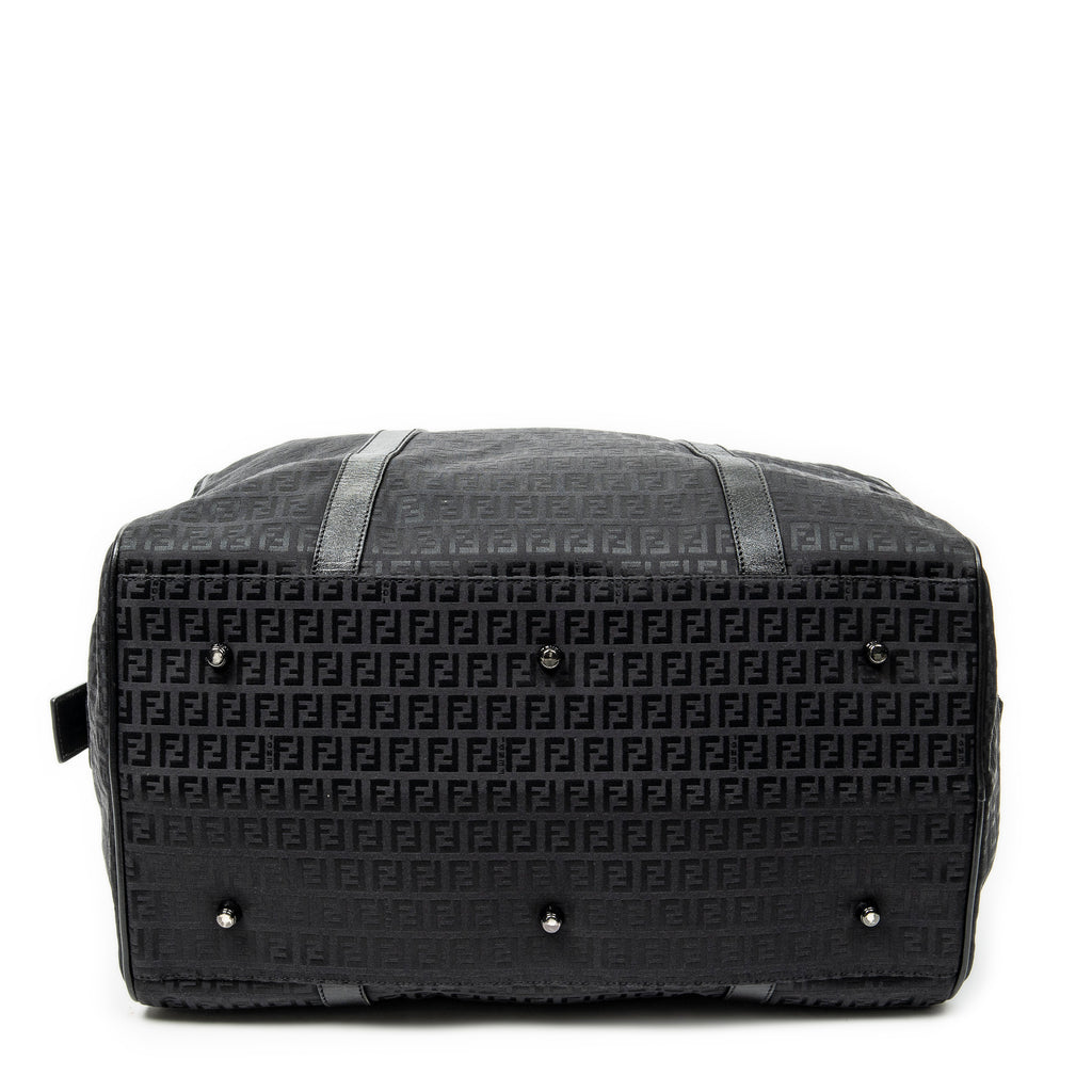 Travel Bag Collapsible Weekender Black Zucchino Canvas