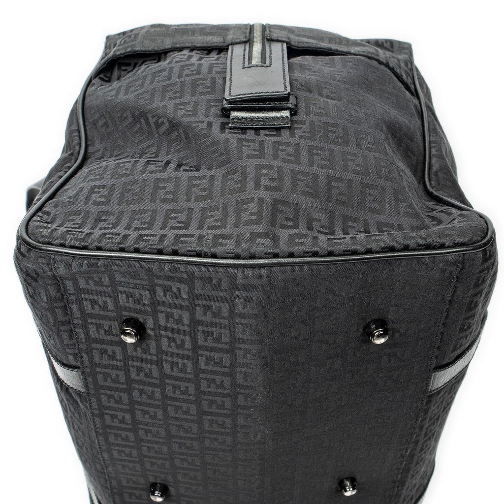Travel Bag Collapsible Weekender Black Zucchino Canvas