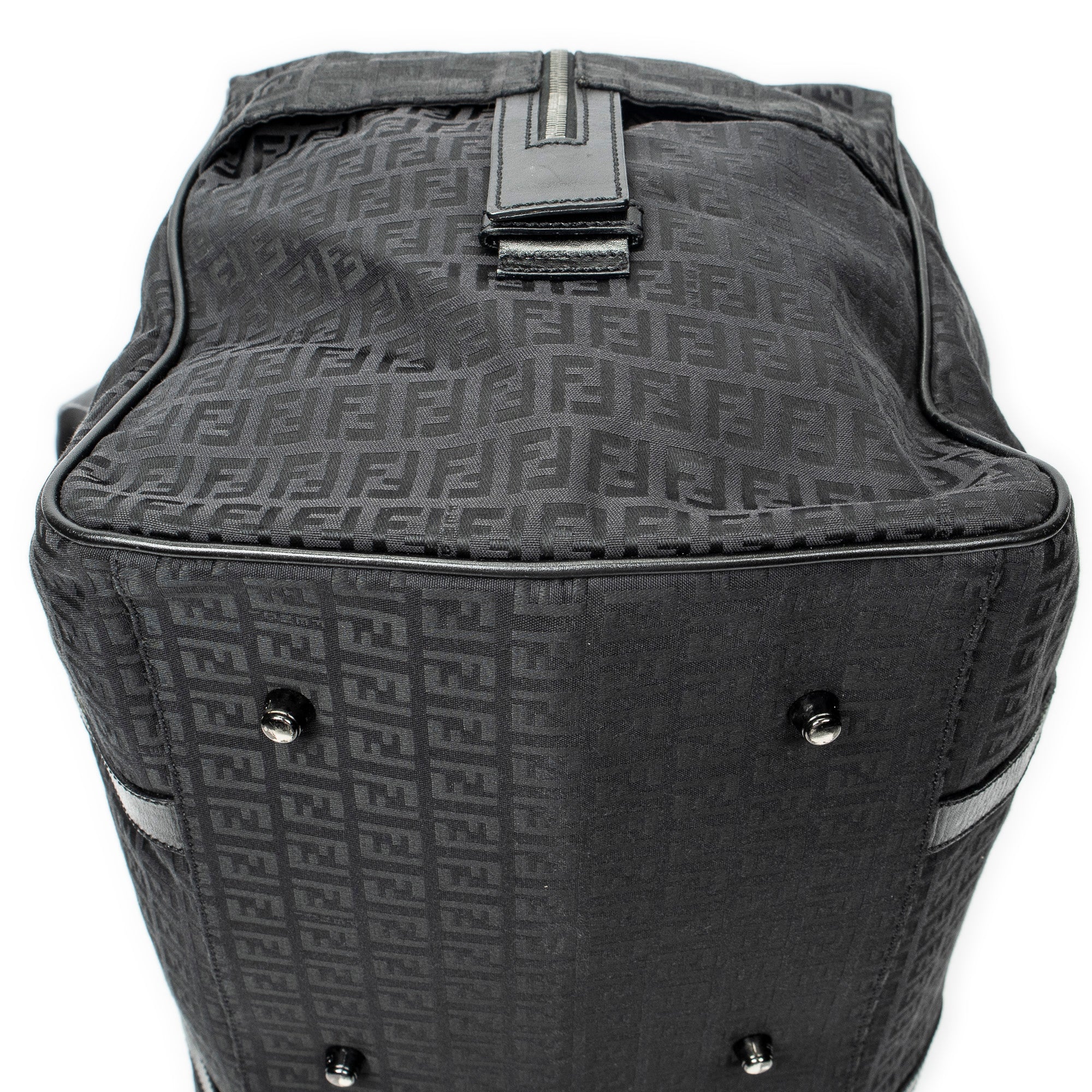 Travel Bag Collapsible Weekender Black Zucchino Canvas
