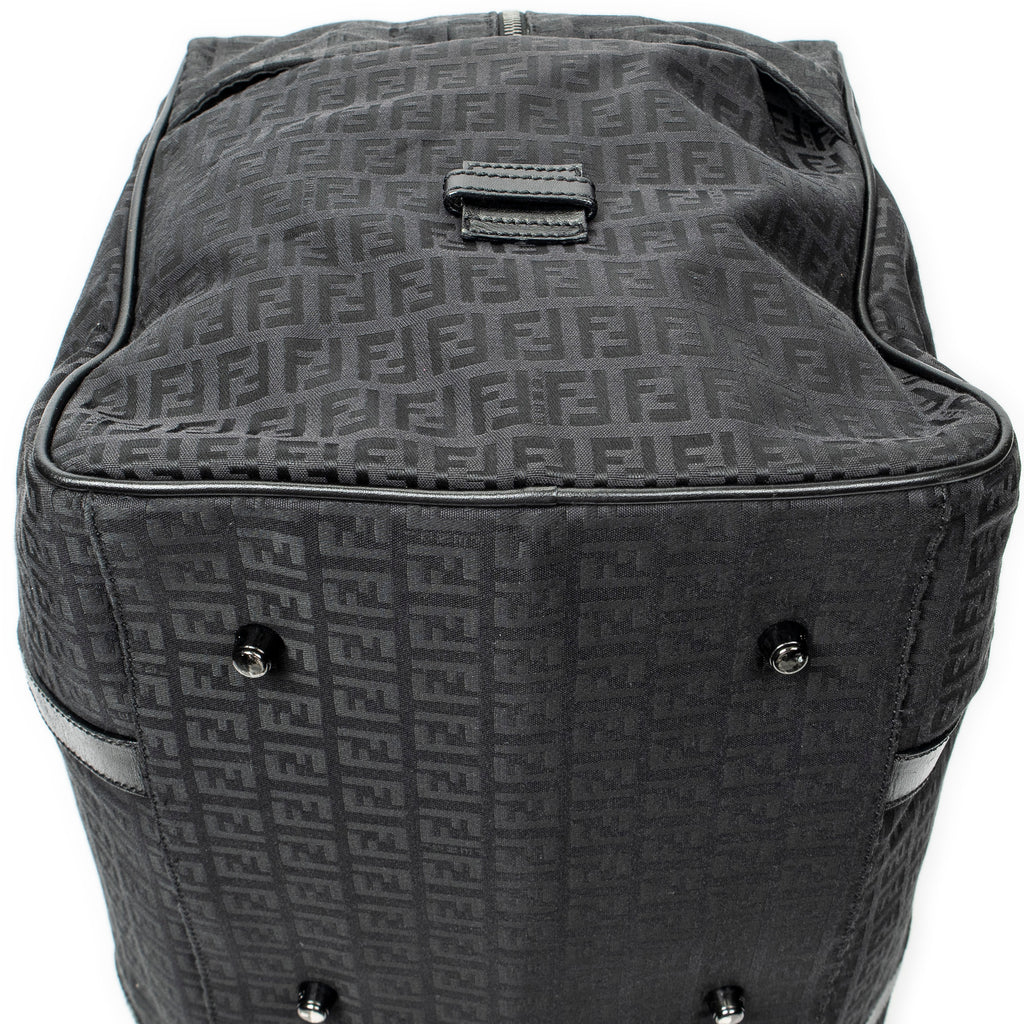 Travel Bag Collapsible Weekender Black Zucchino Canvas