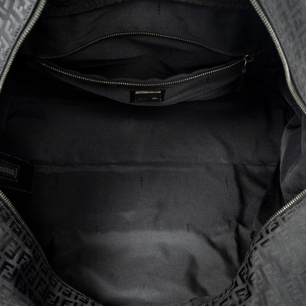 Travel Bag Collapsible Weekender Black Zucchino Canvas