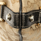 Shoulder Bag Abbey Crossbody Bronze Monogrammed Canvas