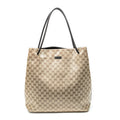 Bolso Bandolera Gifford Tote Lona Recubierta de Cristal Monogramada Marrón