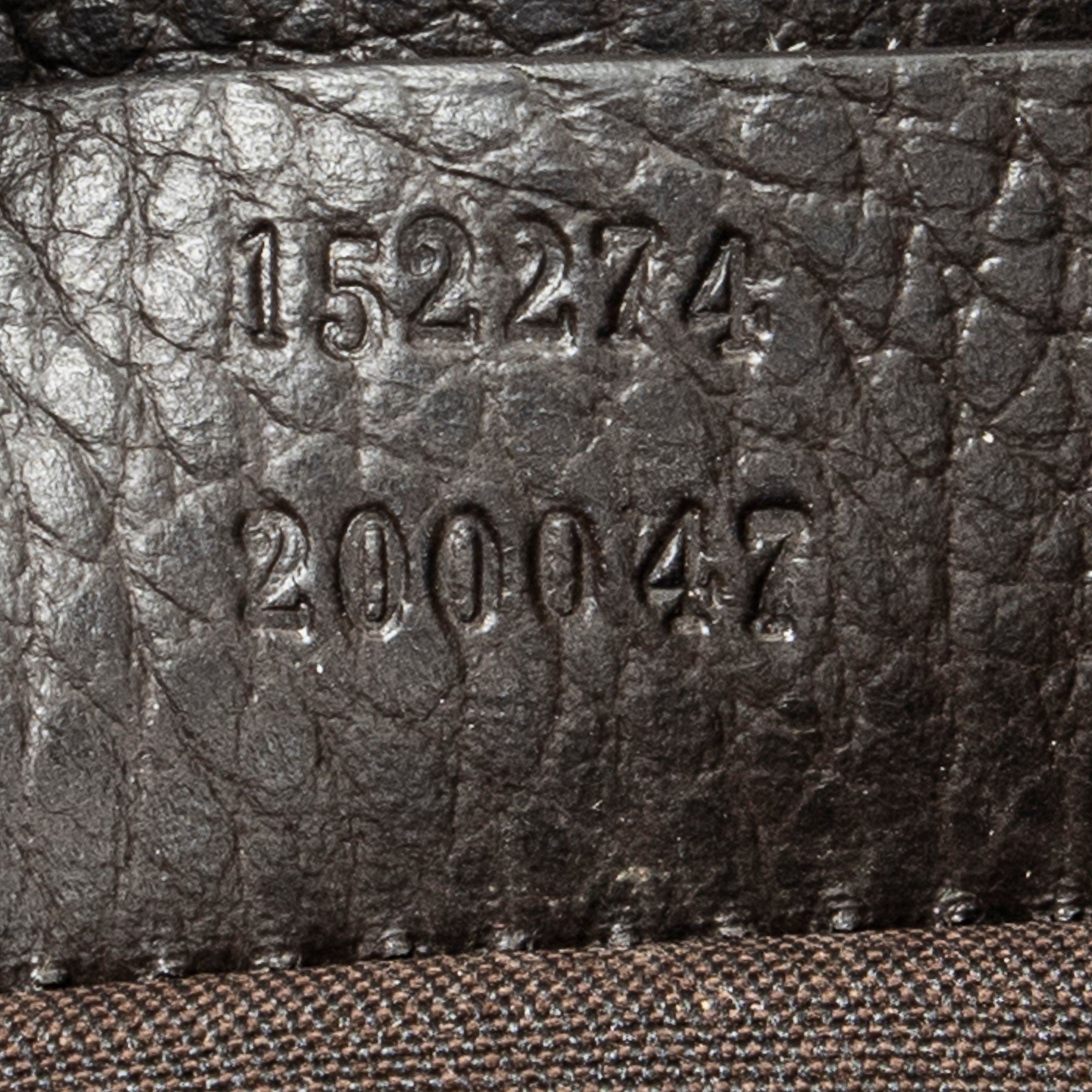 Bolso Bandolera Gifford Tote Lona Recubierta de Cristal Monogramada Marrón