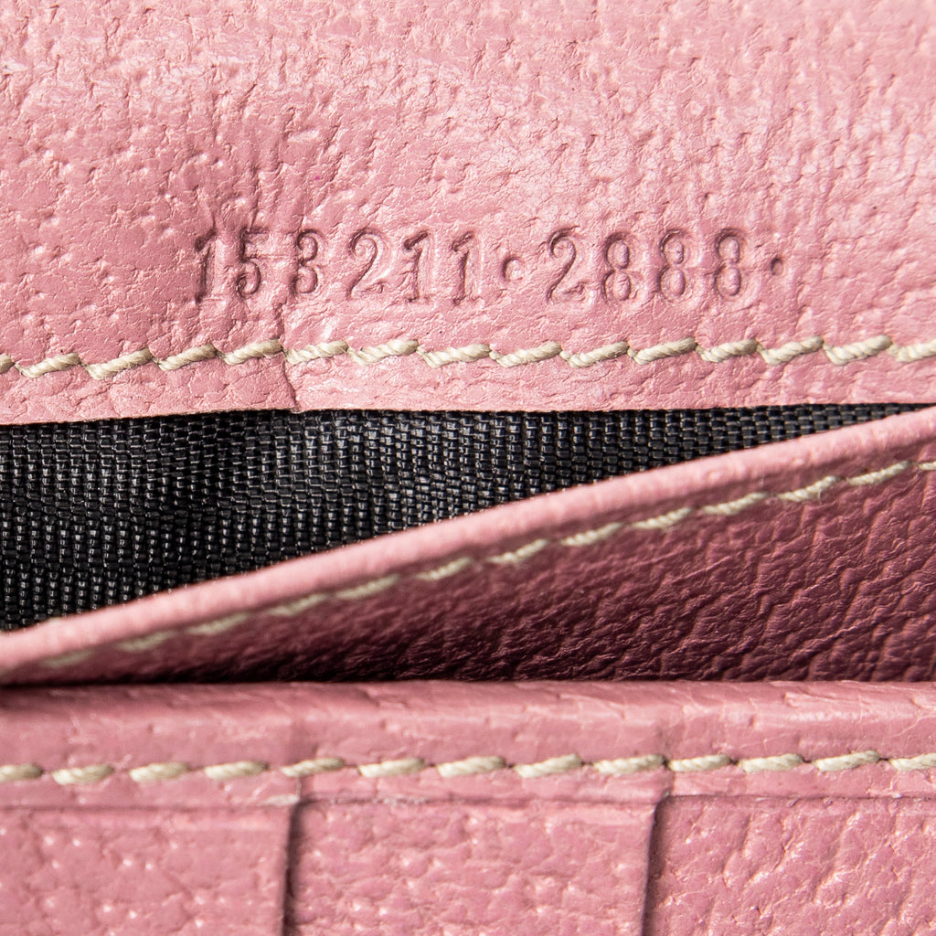 Wallet Charmy Continental Wallet Beige Monogrammed Canvas