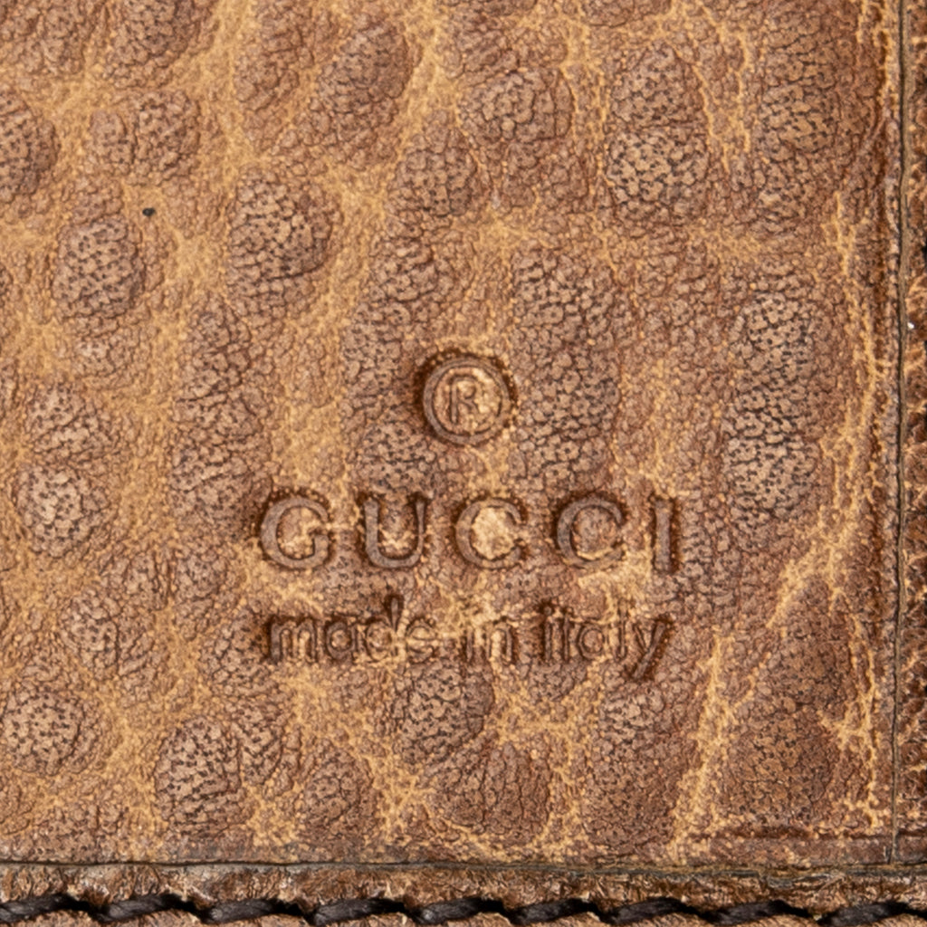 Wallet Continental Flap Wallet Beige Monogrammed Canvas