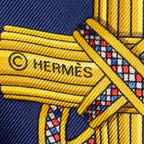 Scarf Scarf Navy 100% Twill Silk