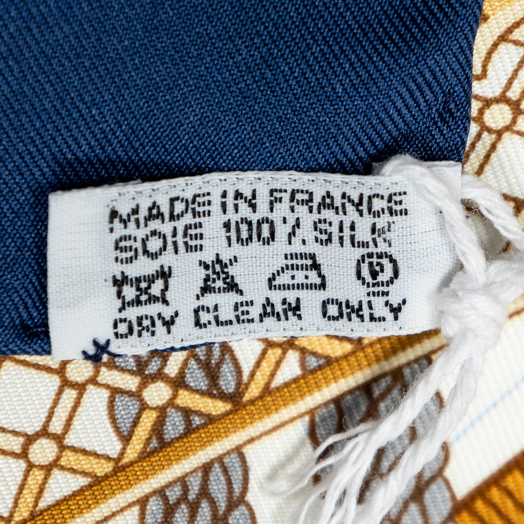 Scarf Scarf Blue 100% Twill Silk