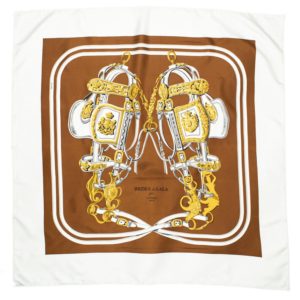Scarf Scarf White 100% Twill Silk