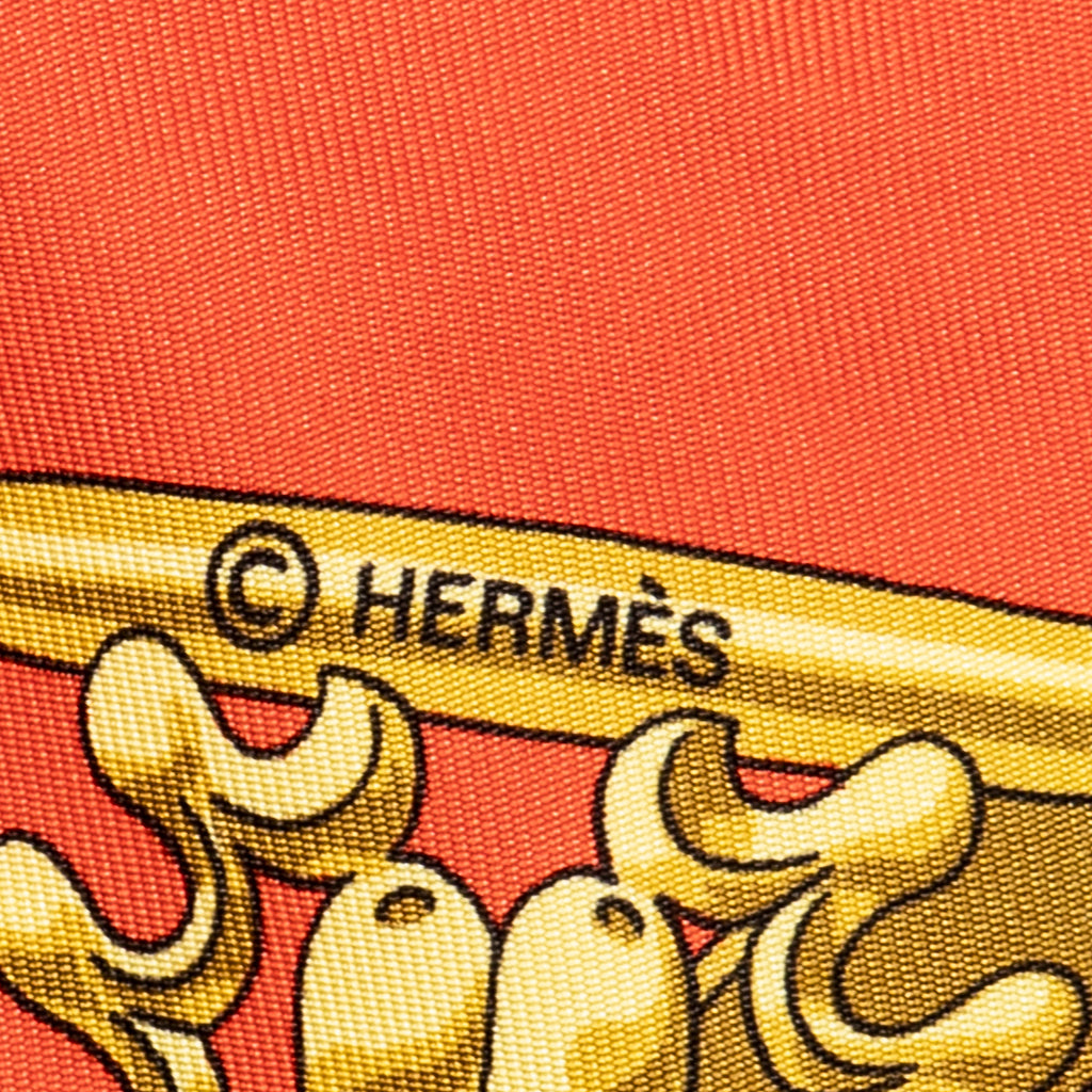 Scarf Scarf Red 100% Twill Silk