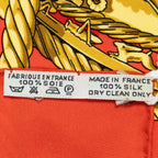 Scarf Scarf Red 100% Twill Silk