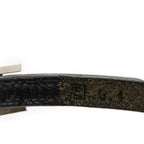 Bracelet Behapi Triple Tour Bracelet Black Swift Leather