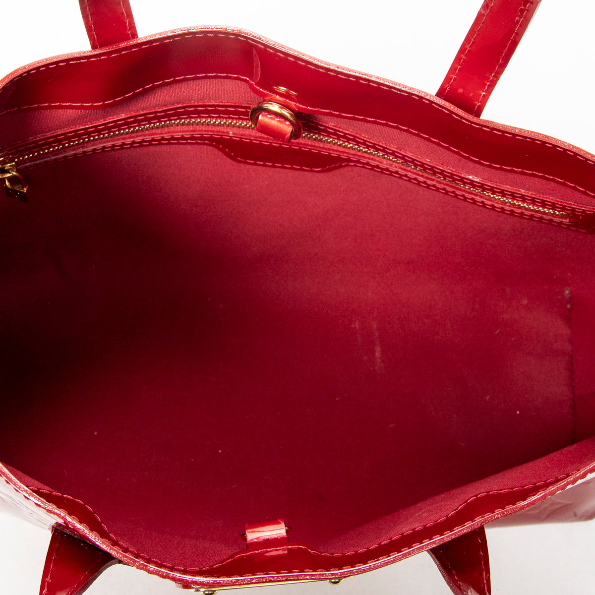 Handbag Wilshire PM Amarante Monogram Vernis