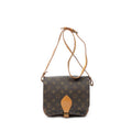 Shoulder Bag Cartouchiere MM Brown Monogram Canvas