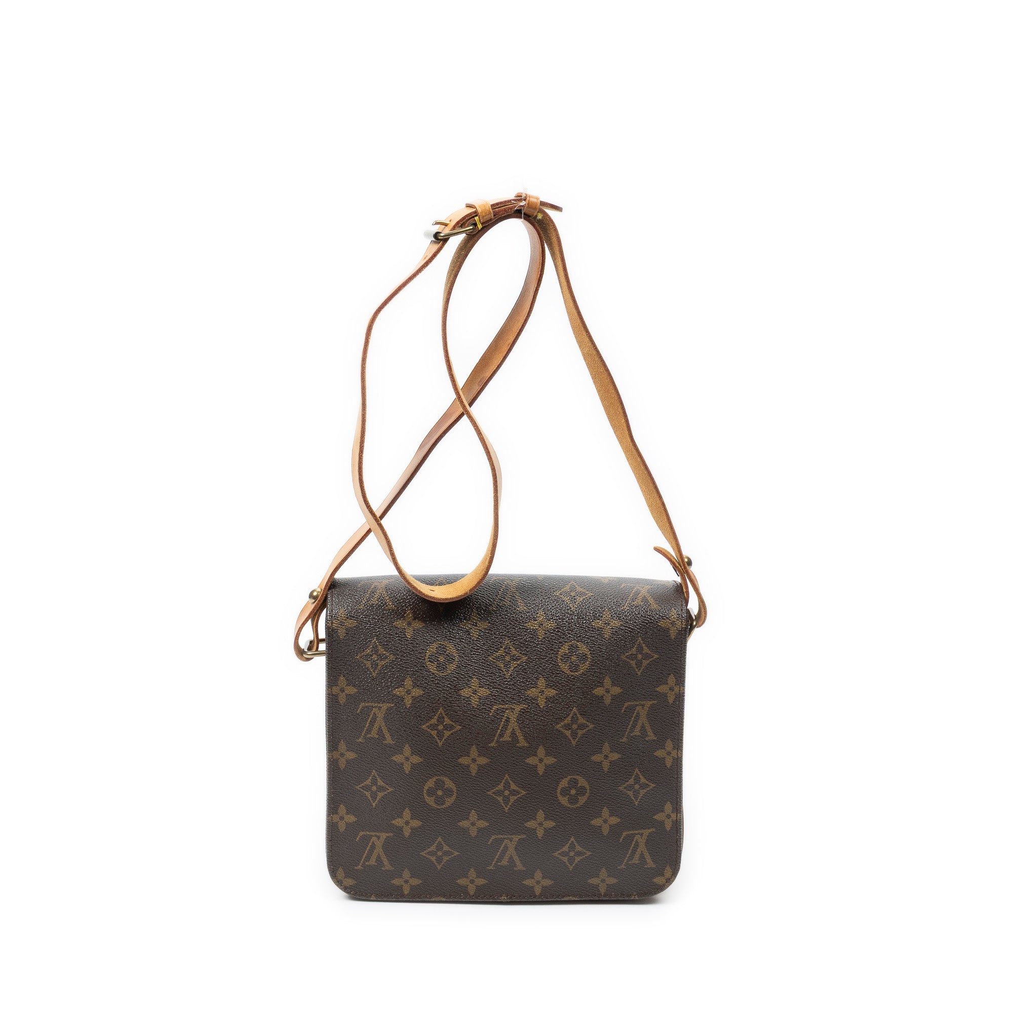 Shoulder Bag Cartouchiere MM Brown Monogram Canvas