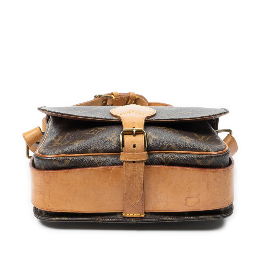 Shoulder Bag Cartouchiere MM Brown Monogram Canvas