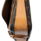 Shoulder Bag Cartouchiere MM Brown Monogram Canvas
