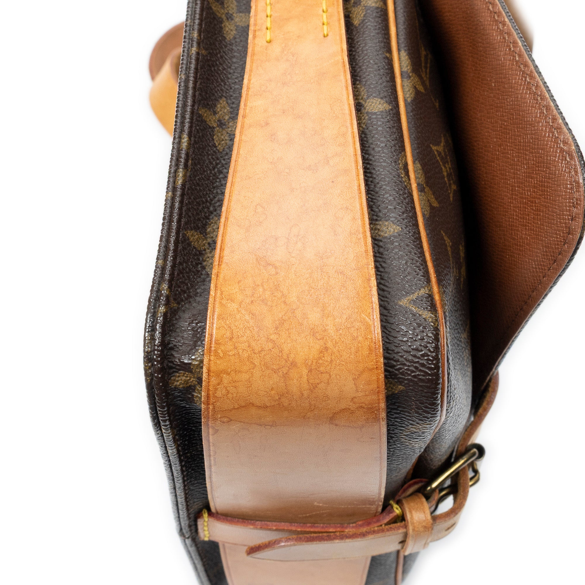 Shoulder Bag Cartouchiere MM Brown Monogram Canvas