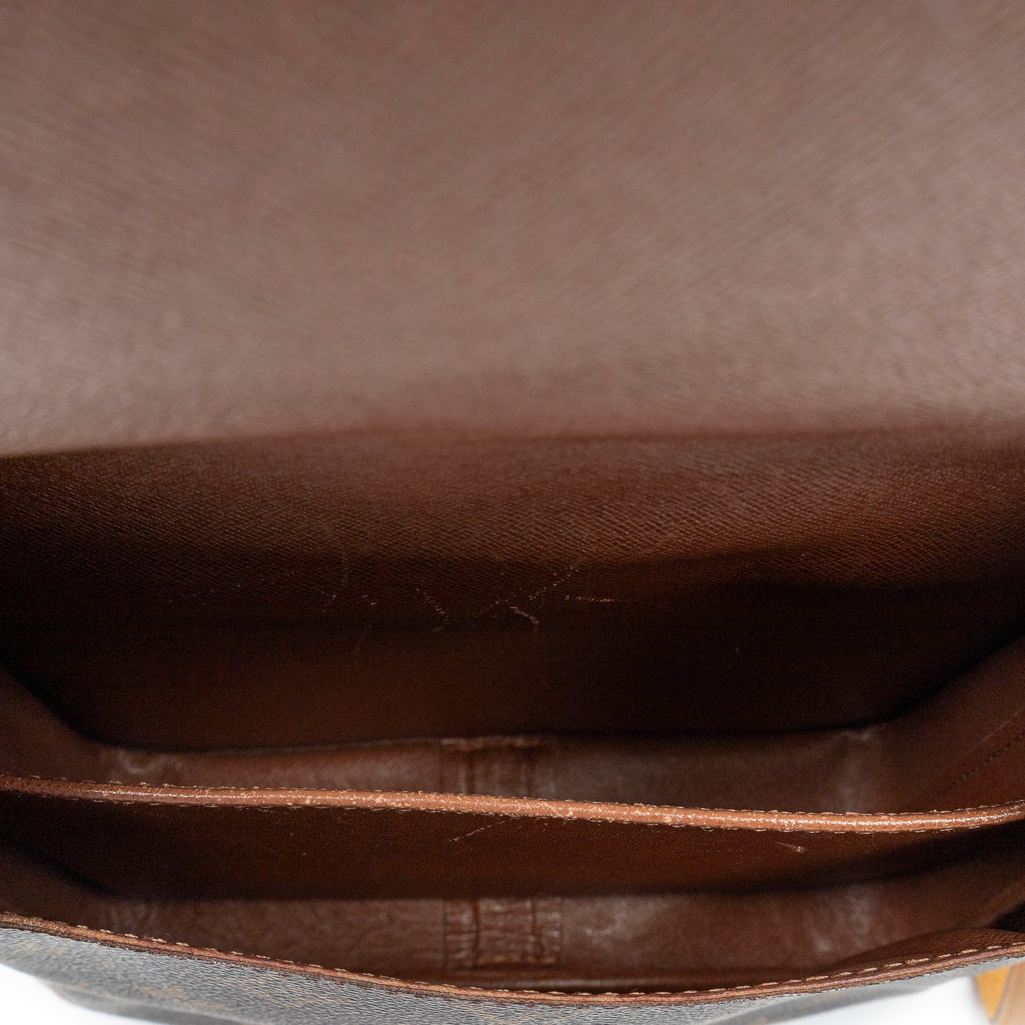 Shoulder Bag Cartouchiere MM Brown Monogram Canvas