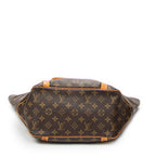 Shoulder Bag Sac Shopping PM Brown Monogram Canvas