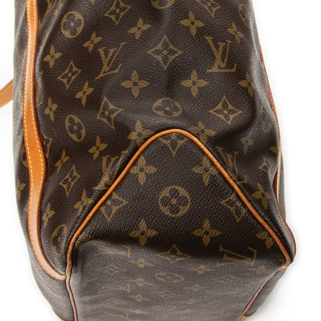 Shoulder Bag Sac Shopping PM Brown Monogram Canvas