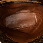 Shoulder Bag Sac Shopping PM Brown Monogram Canvas