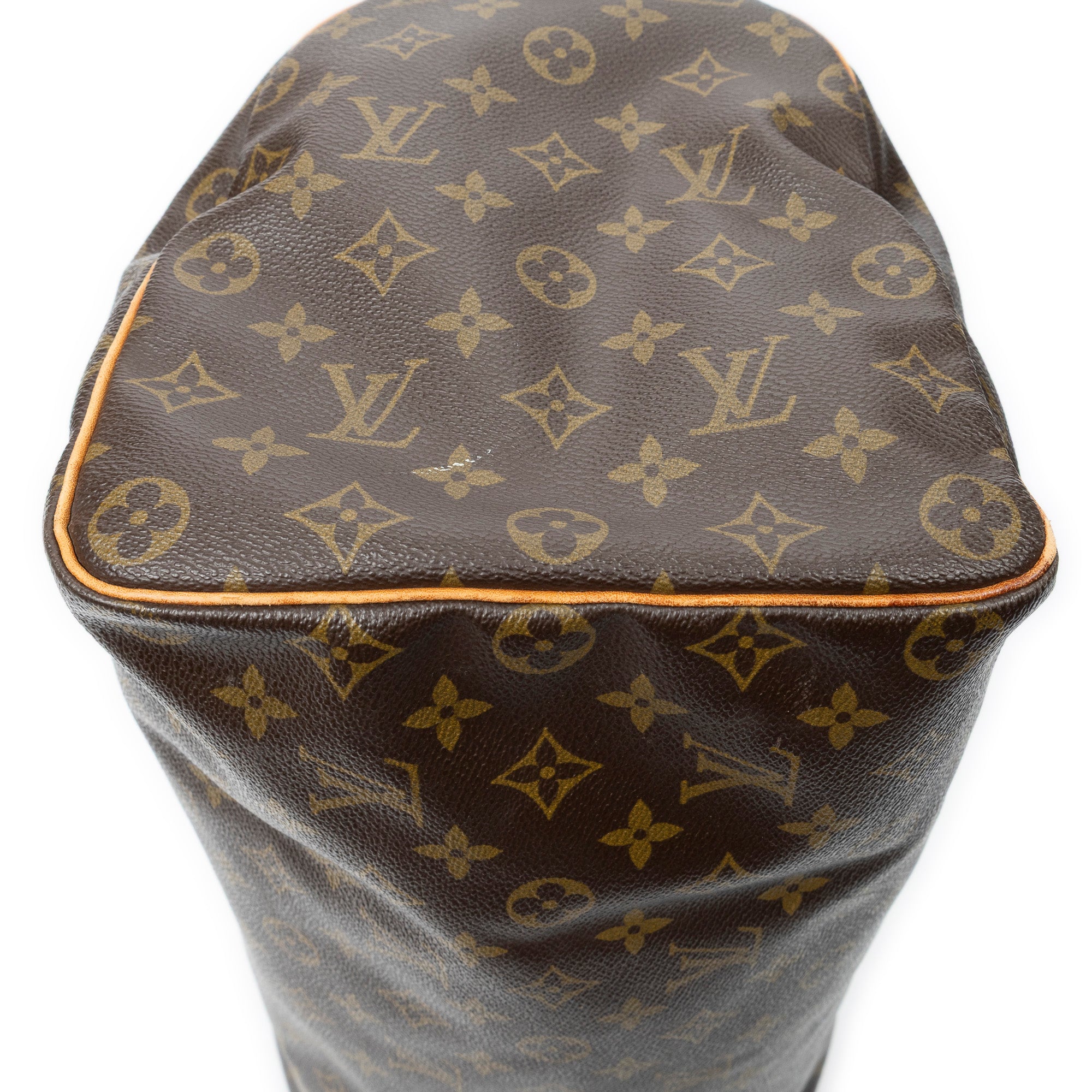 Handbag Speedy 40 Brown Monogram Canvas