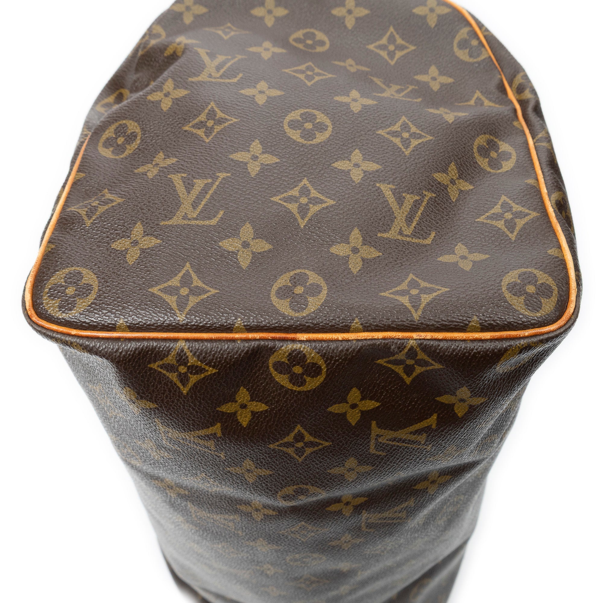 Handbag Speedy 40 Brown Monogram Canvas