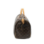 Handbag Speedy 40 Brown Monogram Canvas
