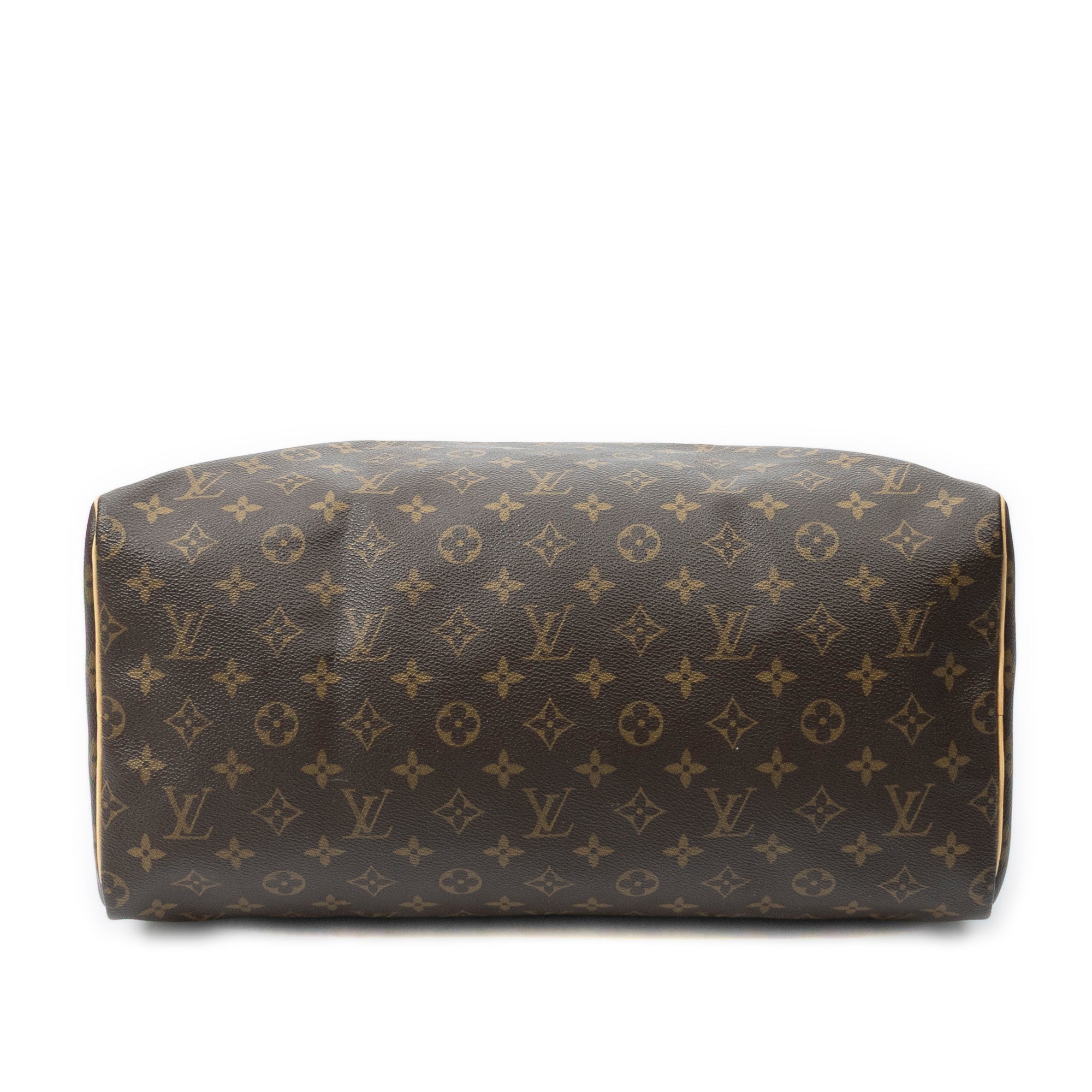 Handbag Speedy 40 Brown Monogram Canvas