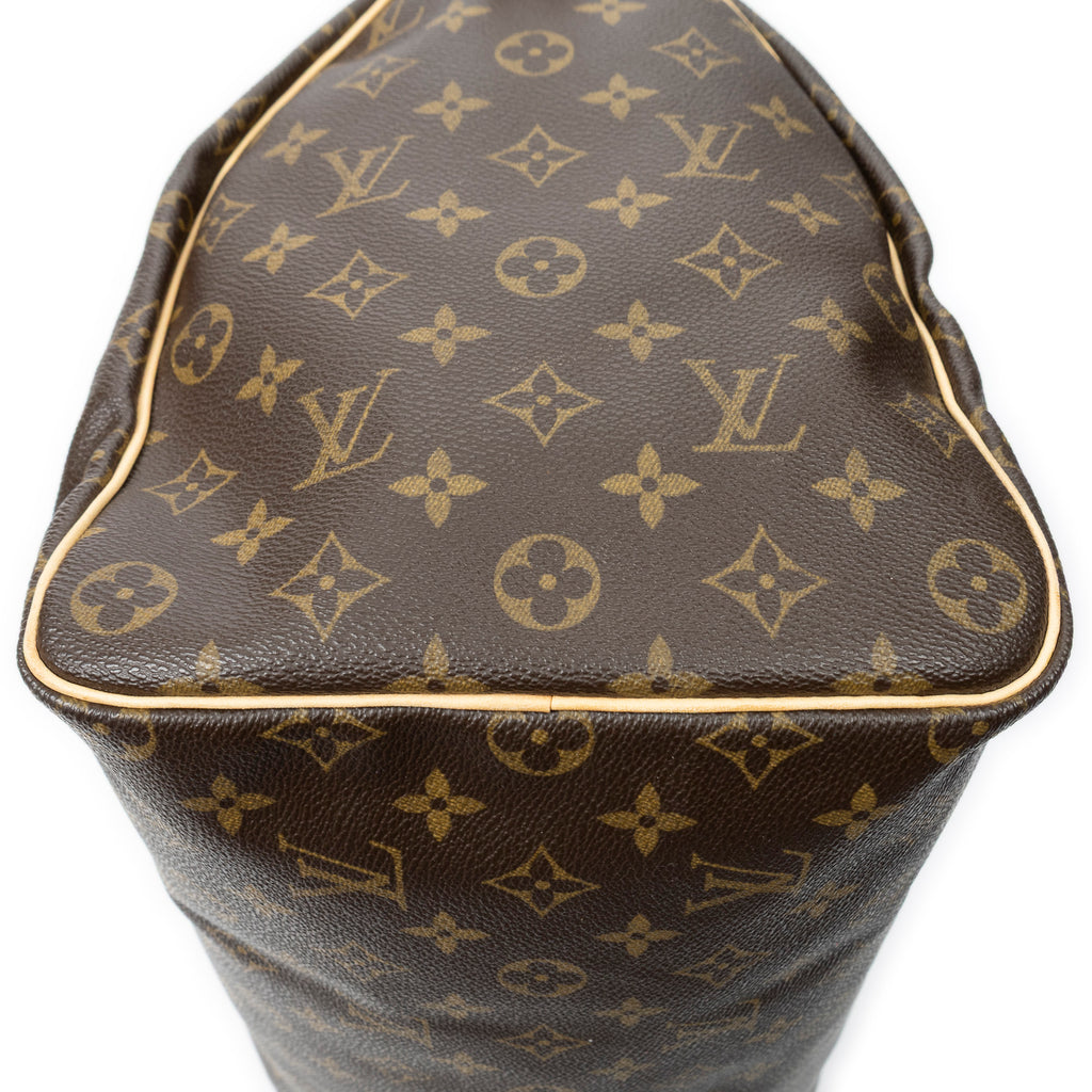 Handbag Speedy 40 Brown Monogram Canvas