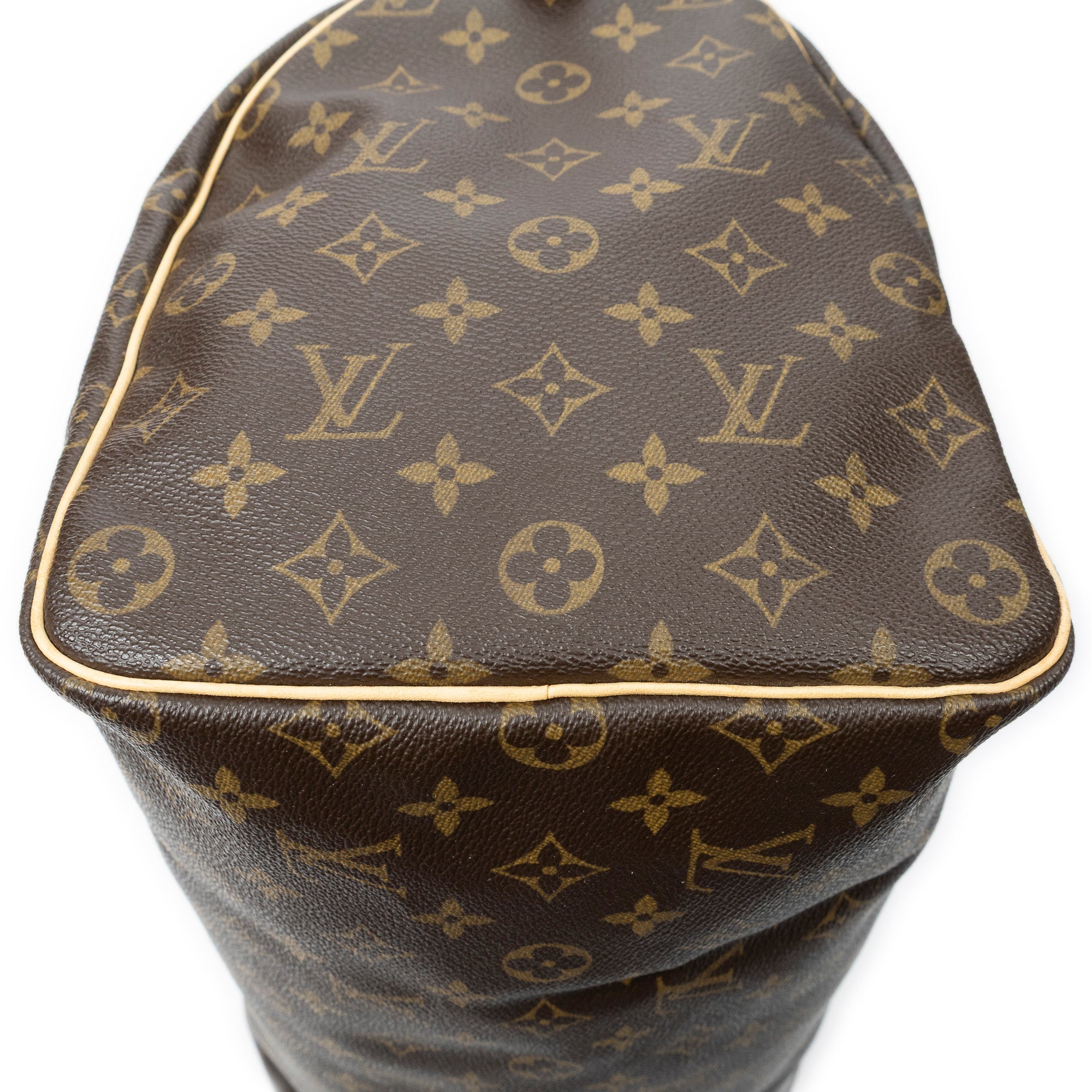 Handbag Speedy 40 Brown Monogram Canvas
