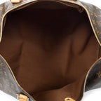 Handbag Speedy 40 Brown Monogram Canvas