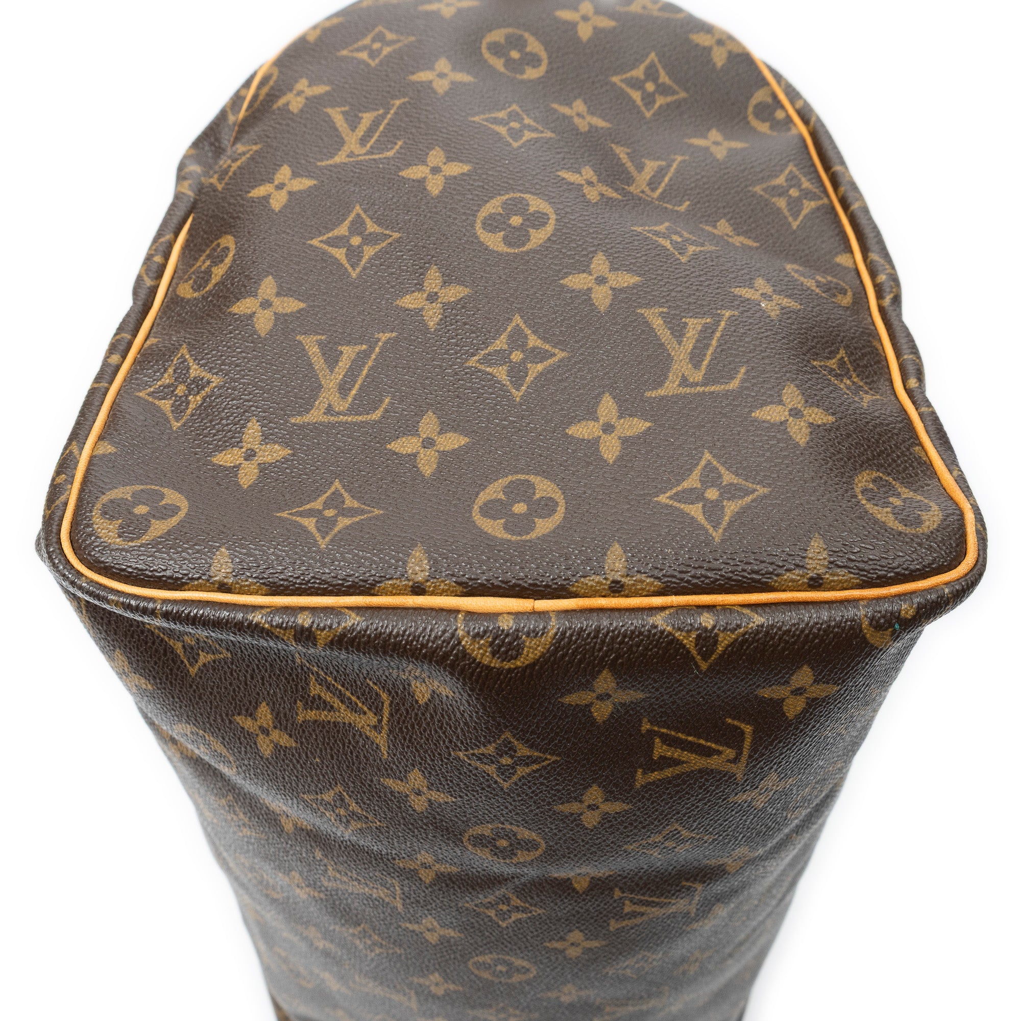Handbag Speedy 40 Brown Monogram Canvas