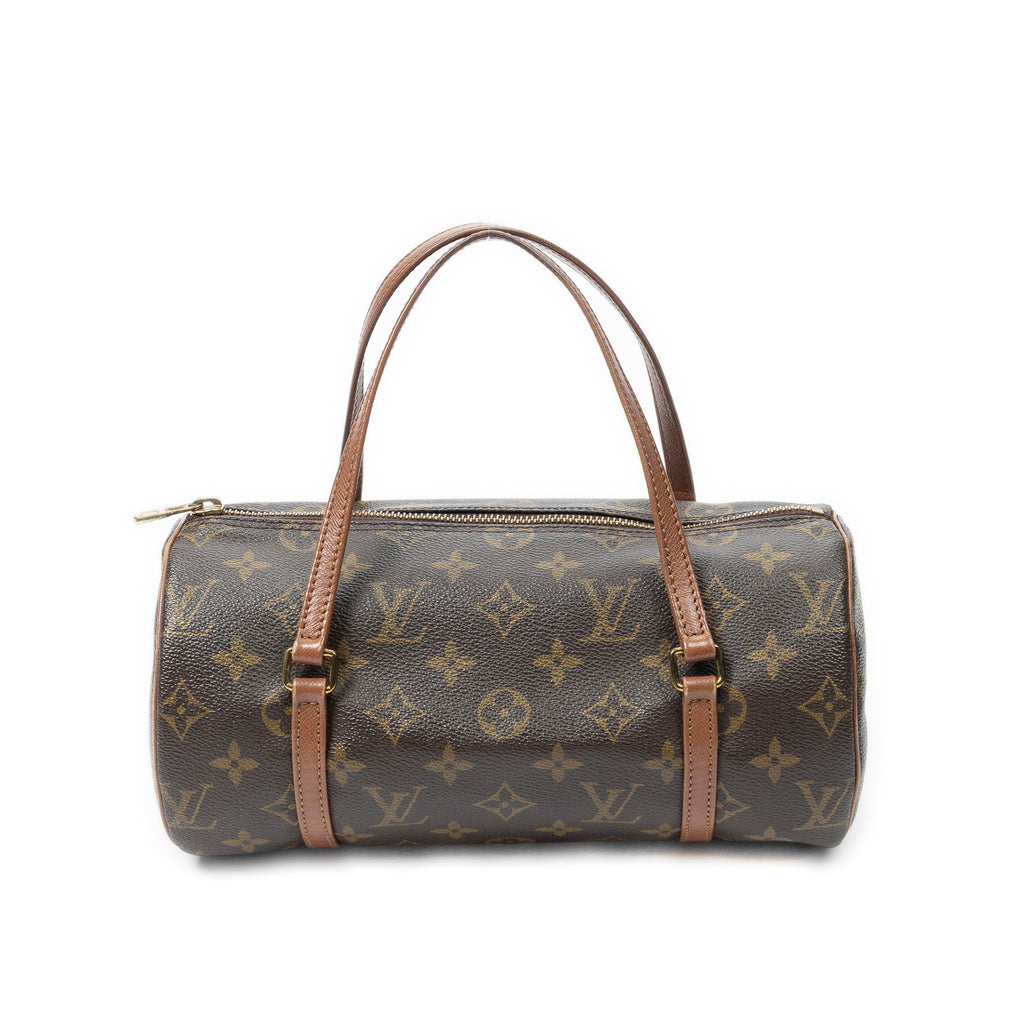 Shoulder Bag Papillon 26 Brown Monogram Canvas