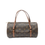 Shoulder Bag Papillon 26 Brown Monogram Canvas