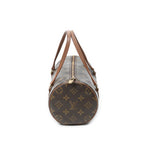 Shoulder Bag Papillon 26 Brown Monogram Canvas