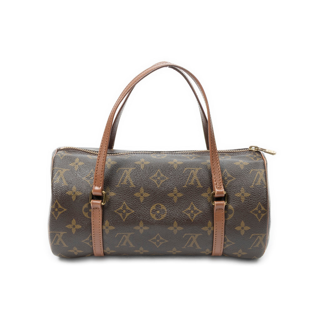 Shoulder Bag Papillon 26 Brown Monogram Canvas