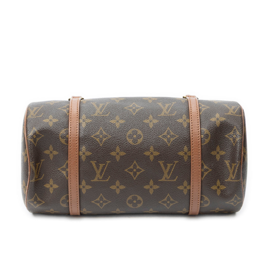Shoulder Bag Papillon 26 Brown Monogram Canvas