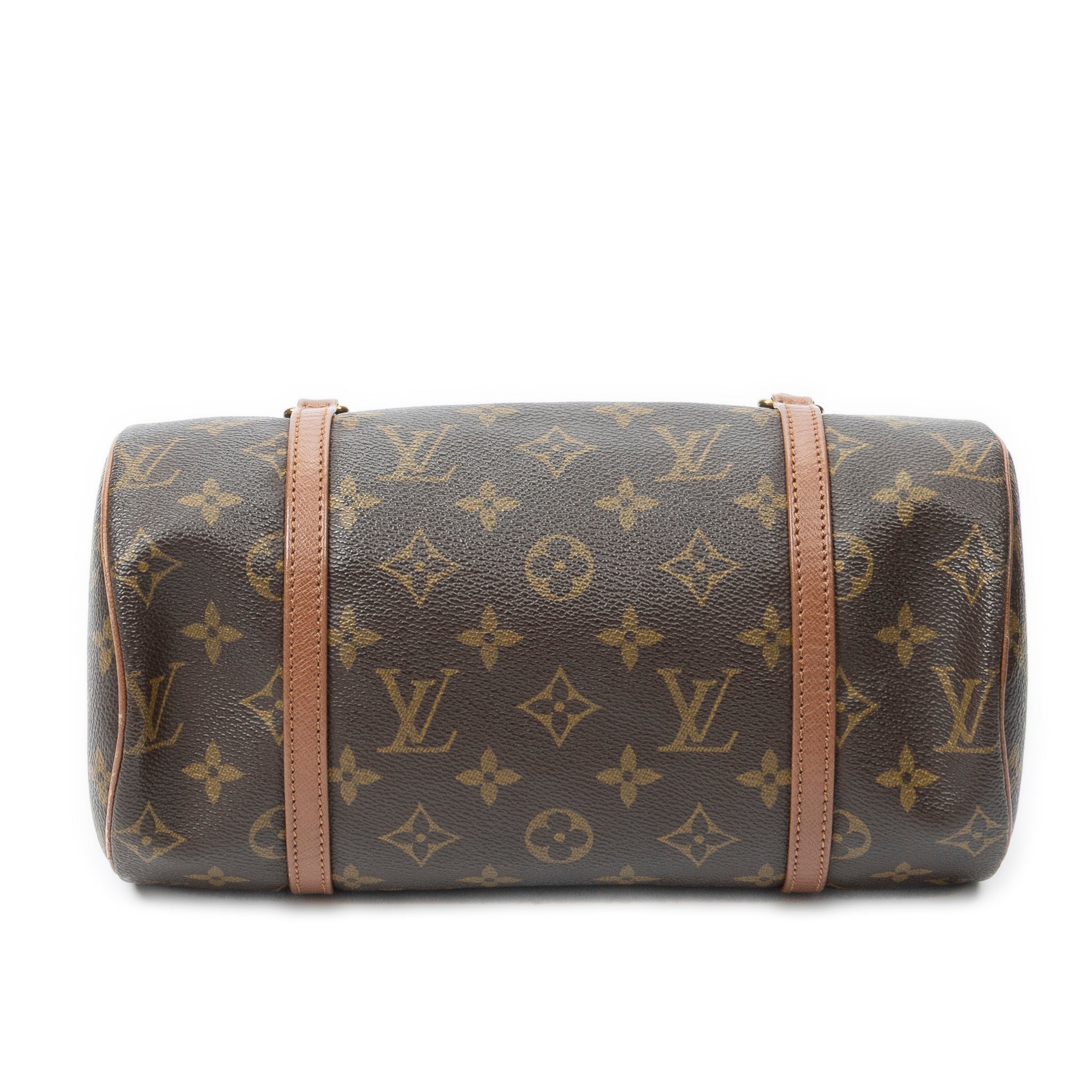 Shoulder Bag Papillon 26 Brown Monogram Canvas