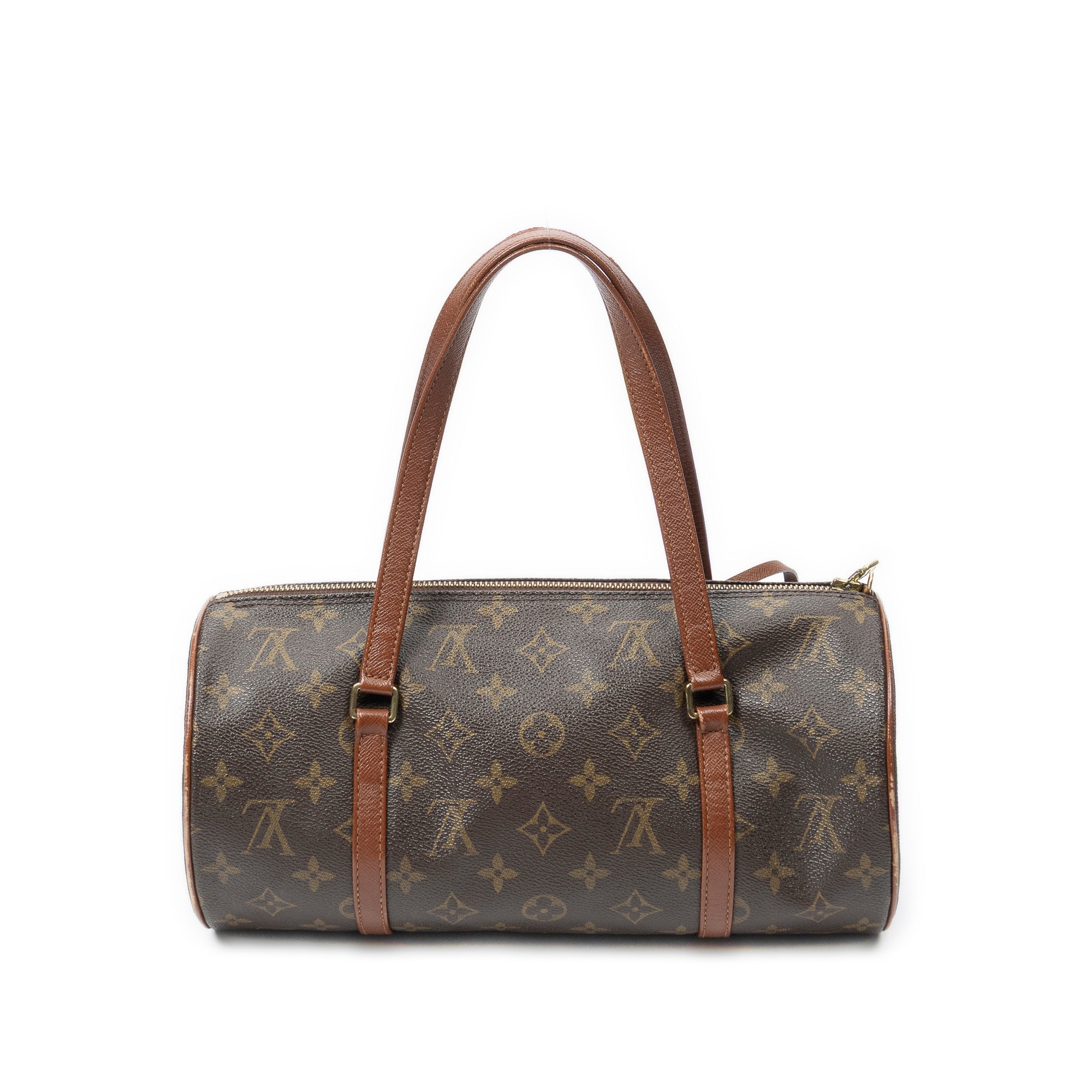Shoulder Bag Papillon 30 Brown Monogram Canvas