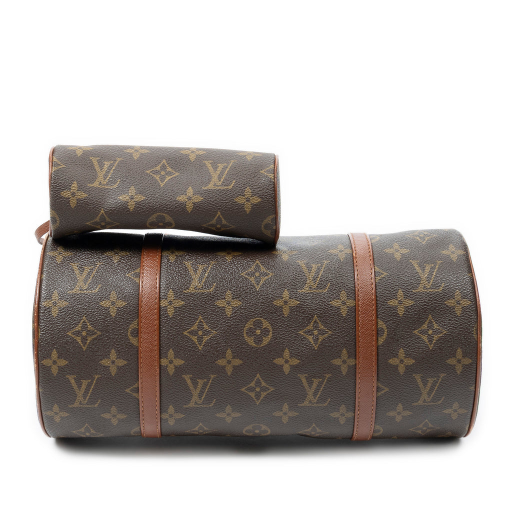 Shoulder Bag Papillon 30 Brown Monogram Canvas