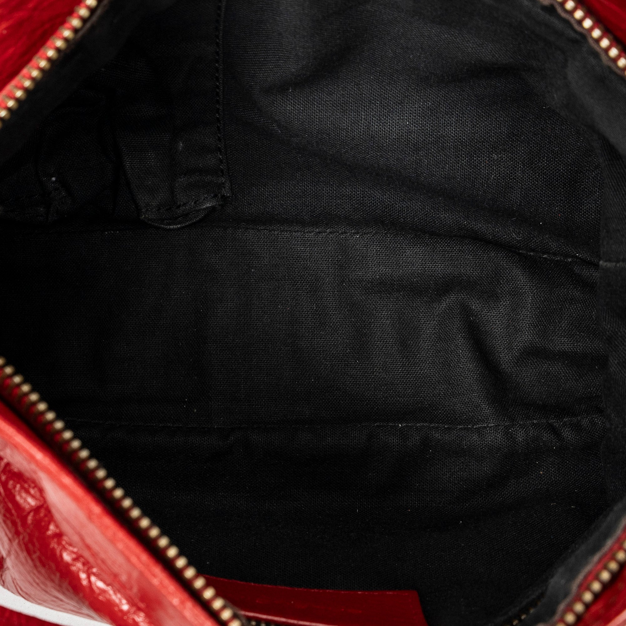 Shoulder Bag Classic Hip Crossbody Red Distressed Leather
