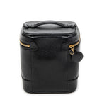 Handbag Timeless Tall Vanity Case Black Caviar Leather