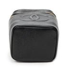 Handbag Timeless Tall Vanity Case Black Caviar Leather