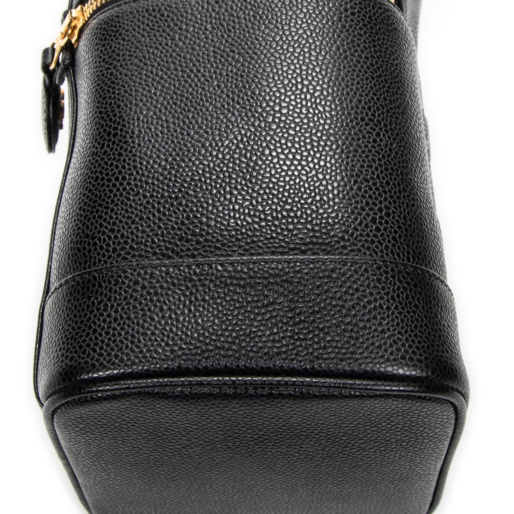 Handbag Timeless Tall Vanity Case Black Caviar Leather